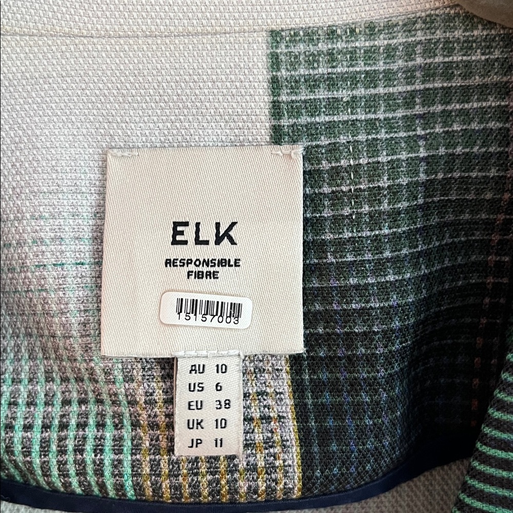 $315 REVOLVE ELK Odense Jacket 100% Tencel US 6 / M - Picture 4 of 9